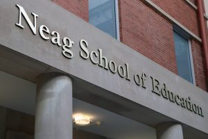 Neag School of Education sign
