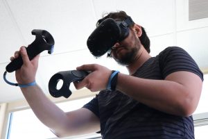 A Two Summers student experiments with virtual reality